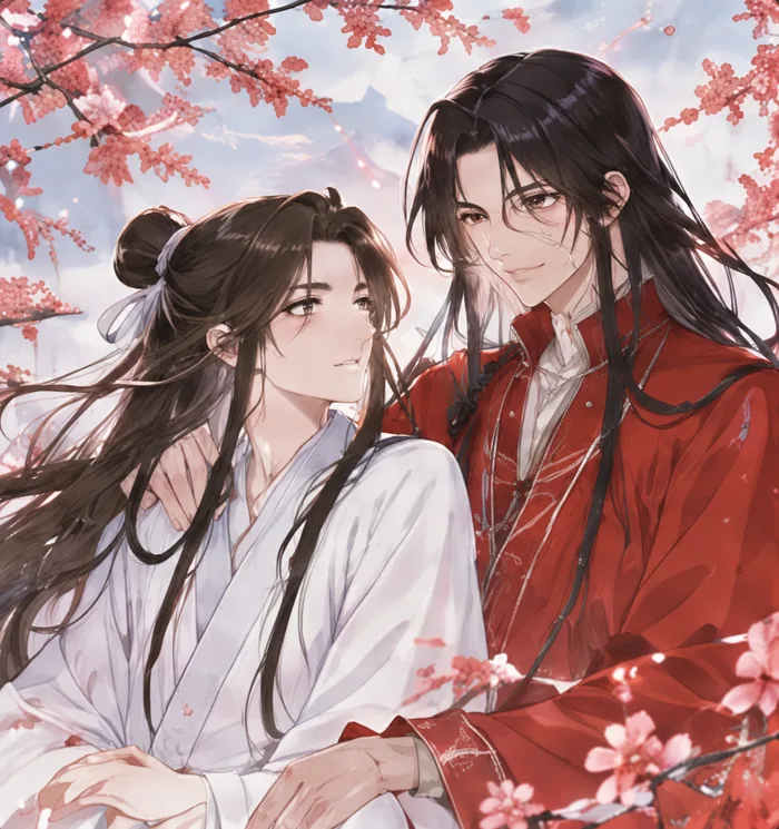 天官赐福 — 原创主题插画,非官方海报