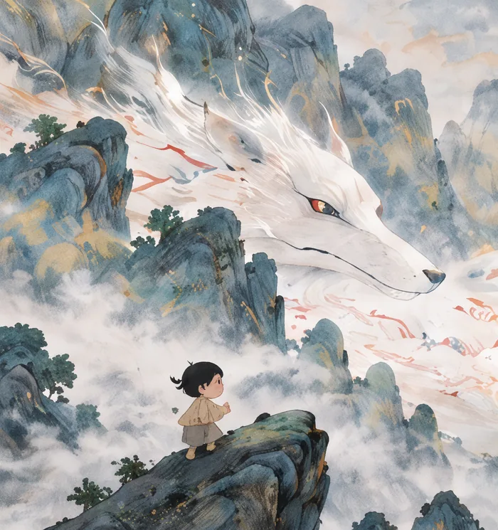 中国奇谭 — 原创主题插画,非官方海报