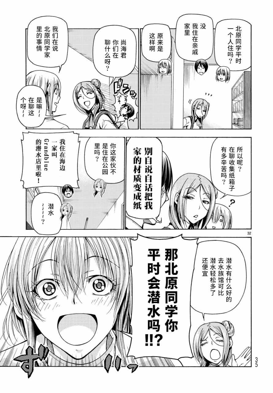 碧蓝之海 第34話 第32页