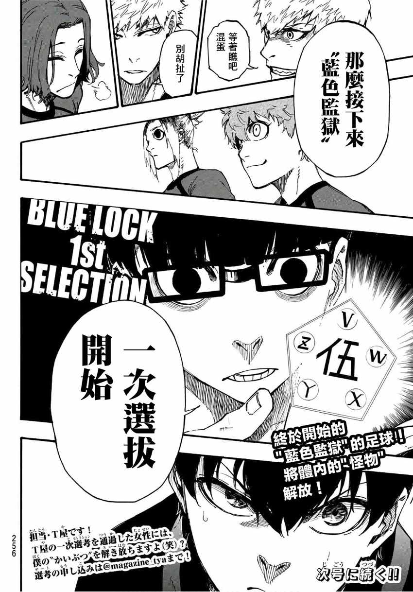 蓝色监狱 第3話 第24页