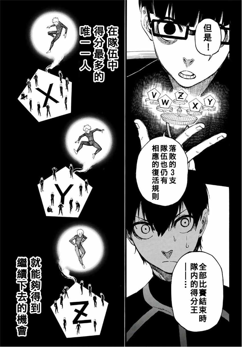 蓝色监狱 第5話 第4页