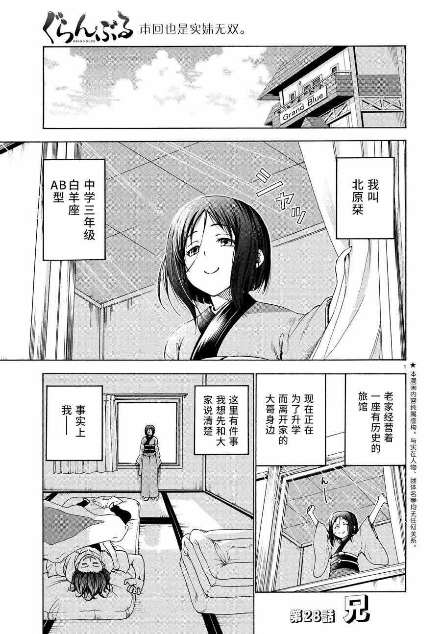 碧蓝之海 第28話 第1页