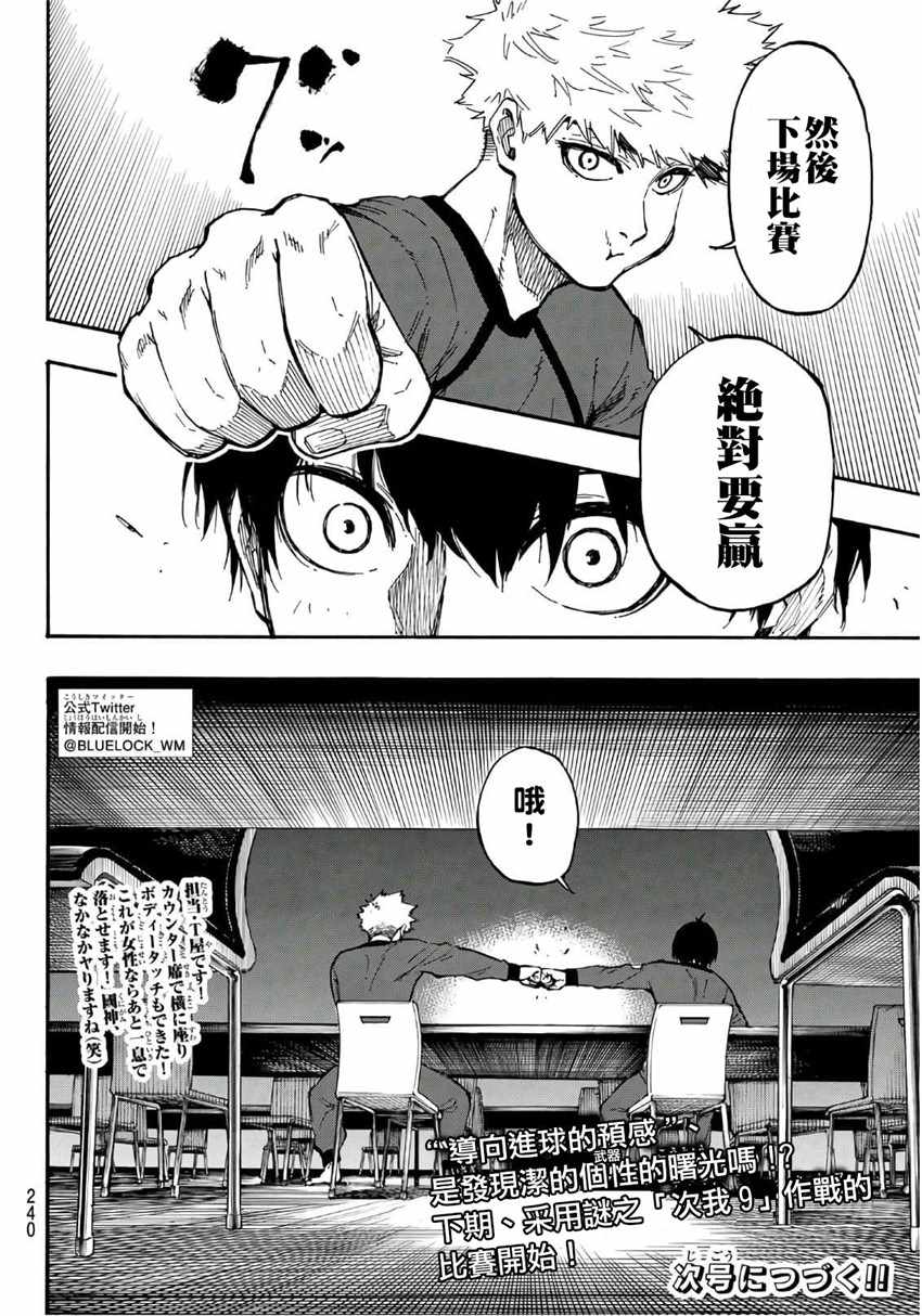 蓝色监狱 第9話 第20页