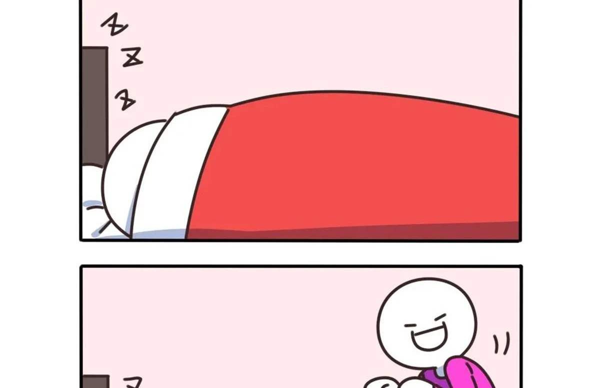小蓝和他的朋友日常 第19话 就是你在睡觉啊 第2页