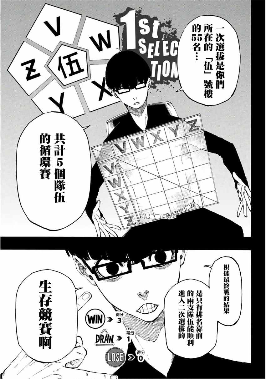 蓝色监狱 第4話 第9页